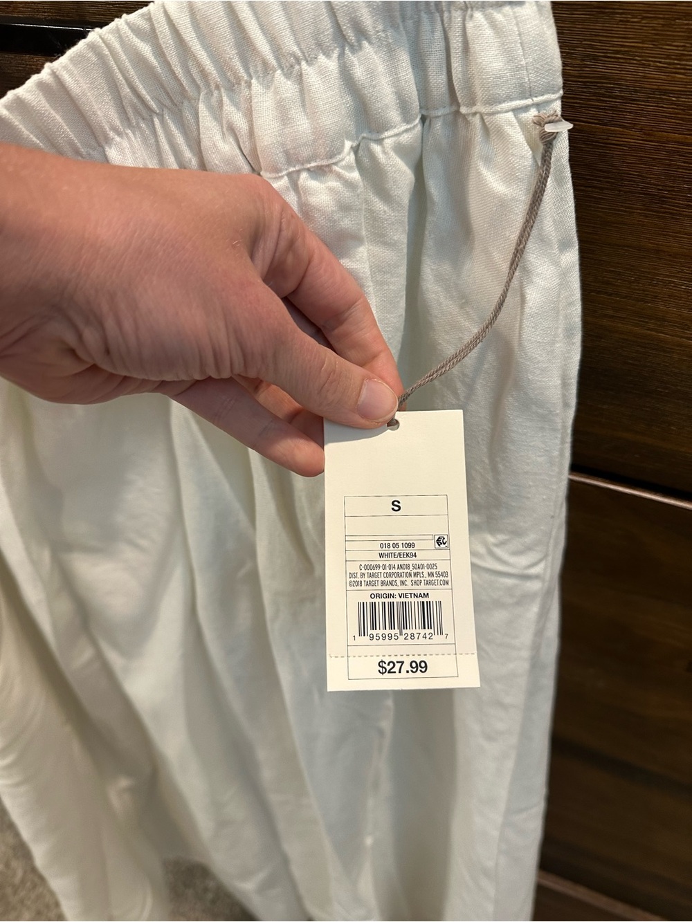 a new day White Elastic-Waist Midi Skirt with Full Silhouette - Picture 4 of 7